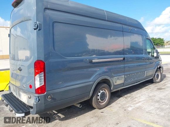 2021 Ford Transit Cargo with VIN 1FTBR3X89MKA54791, listed as a IAAI auction lot 42515449 with 57,847 mi miles and . Bid and sale history available at DreamBid. Image 4.