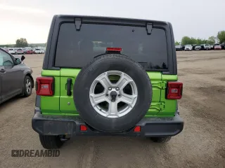 2018 Jeep Wrangler Sport с VIN 1C4GJXAG0JW279934, выставлен на аукционе Copart как лот 60198185 с пробегом 96 481 миль миль и Чистый • Clean title. История ставок и продаж доступна на DreamBid. Изображение 6.