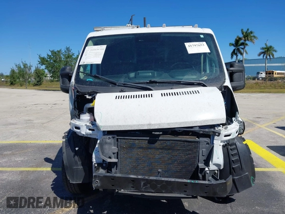 2022 Ram ProMaster Cargo with VIN 3C6LRVNG4NE132710, listed as a IAAI auction lot 41797653 with 61,848 mi miles and . Bid and sale history available at DreamBid. Image 6.