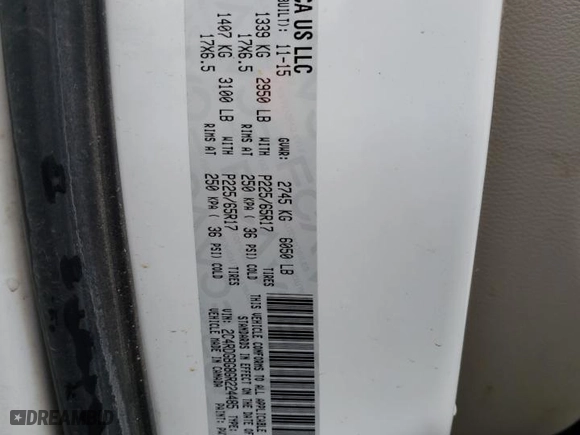 2016 Dodge Grand Caravan SE with VIN 2C4RDGBG8GR224485, listed as a Copart auction lot 84070314 with 225,757 mi miles and Salvage Title. Bid and sale history available at carsss.com. Image 13.