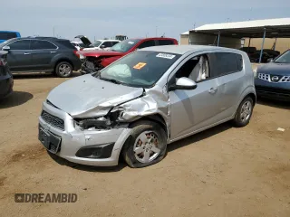 2015 Chevrolet Sonic LS with VIN 1G1JB6SH4F4198631, listed as a Copart auction lot 63808334 with 147,662 mi miles and Salvage title. Bid and sale history available at DreamBid. Image 1.