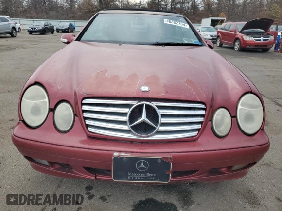 2001 Mercedes-Benz CLK 320 z VIN WDBLK65G41T073354, wystawiony jako Copart lot #46862764 z przebiegiem 117 290 mil mil oraz Nie do naprawy • Non repairable. Historia ofert i sprzedaży dostępna na DreamBid. Obrazek 5.