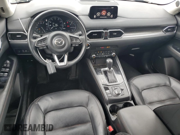 2020 Mazda CX-5 Grand Touring with VIN JM3KFADM6L0839527, listed as a Copart auction lot 46677475 with 50,305 mi miles and Salvage Title. Bid and sale history available at DreamBid. Image 8.