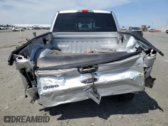 2017 Ford F-150 XL with VIN 1FTEW1EP2HFB22593, listed as a Copart auction lot 61487275 with 38,875 mi miles and Salvage title. Bid and sale history available at DreamBid. Image 6.