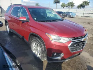 2021 Chevrolet Traverse LT Cloth with VIN 1GNERGKW0MJ189634, listed as a Copart auction lot 48423595 with 0 mi miles and Non Repairable. Bid and sale history available at carsss.com. Image 4.