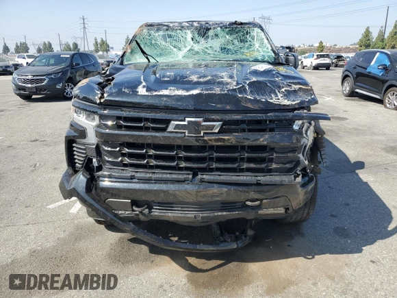 2024 Chevrolet Silverado 1500 RST with VIN 2GCPADED4R1128824, listed as a Copart auction lot 69540594 with 0 mi miles and Salvage Title. Bid and sale history available at carsss.com. Image 5.