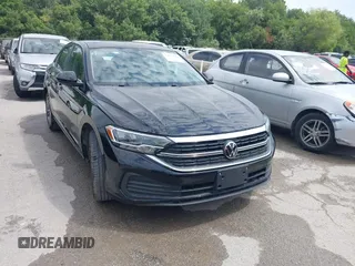 2024 Volkswagen Jetta SE with VIN 3VW7M7BU0RM059133, listed as a IAAI auction lot 42553729 with 13,091 mi miles and . Bid and sale history available at DreamBid. Image 12.