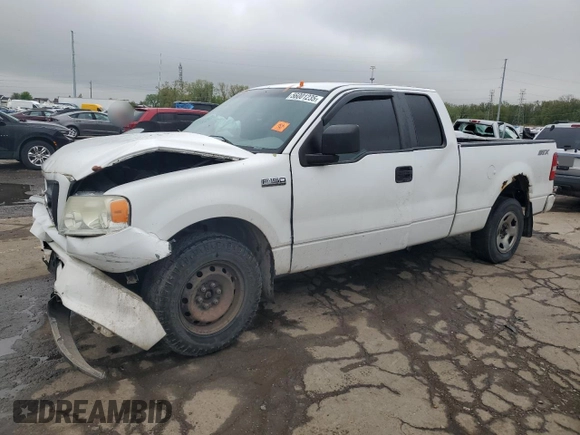 2007 Ford F-150 STX with VIN 1FTRX12W07FA04065, listed as a Copart auction lot 56001235 with Not provided miles and Salvage title. Bid and sale history available at DreamBid. Image 1.