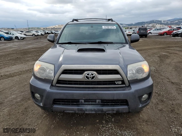 2006 Toyota 4Runner SR5 with VIN JTEBT14R768036093, listed as a Copart auction lot 47261375 with 138,624 mi miles and Clean Title. Bid and sale history available at carsss.com. Image 5.