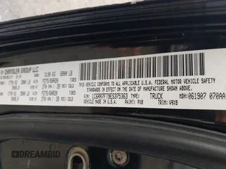 2014 Ram 1500 Express with VIN 1C6RR7FT9ES375363, listed as a IAAI auction lot 41653702 with 153,240 mi miles. Bid and sale history available at carsss.com. Image 9.