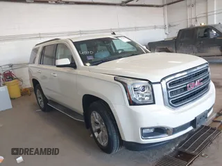2015 GMC Yukon SLT z VIN 1GKS2BKC8FR109563, wystawiony jako IAAI lot #42194070 z przebiegiem 203 619 mil mil oraz . Historia ofert i sprzedaży dostępna na DreamBid. Obrazek 1.