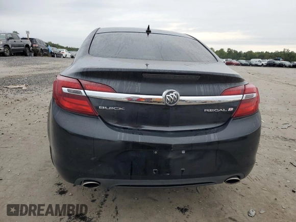 2014 Buick Regal with VIN 2G4GK5EX2E9251722, listed as a Copart auction lot 72753064 with 82,993 mi miles and Salvage Title. Bid and sale history available at carsss.com. Image 6.