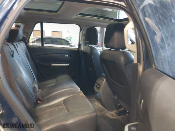 2012 Ford Edge SEL with VIN 2FMDK4JC8CBA82876, listed as a IAAI auction lot 41835389 with 114,954 mi miles. Bid and sale history available at carsss.com. Image 8.