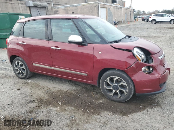 2014 FIAT 500L Lounge with VIN ZFBCFACHXEZ017252, listed as a Copart auction lot 79687764 with 84,330 mi miles and Clean Title. Bid and sale history available at carsss.com. Image 4.