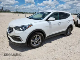 2018 Hyundai Santa Fe 2.4L with VIN 5XYZT3LB7JG542026, listed as a Copart auction lot 62616245 with 86,141 mi miles and Salvage title. Bid and sale history available at DreamBid. Image 1.