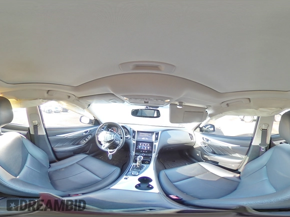2019 Infiniti Q50 3.0t LUXE with VIN JN1EV7AR0KM593743, listed as a Copart auction lot 83748304 with 70,650 mi miles and Salvage Title. Bid and sale history available at carsss.com. Image 13.