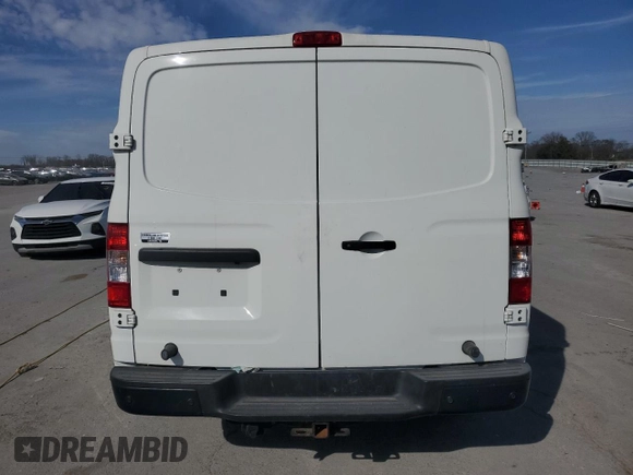 2019 Nissan NV SV with VIN 1N6AF0KY1KN804039, listed as a Copart auction lot 46858085 with 105,479 mi miles and Salvage Title. Bid and sale history available at carsss.com. Image 6.