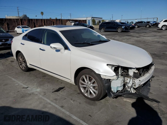 2012 Lexus ES with VIN JTHBK1EG2C2508041, listed as a Copart auction lot 50417575 with 130,541 mi miles and Salvage Title. Bid and sale history available at carsss.com. Image 4.