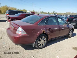 2008 Ford Taurus Limited with VIN 1FAHP25W28G179996, listed as a Copart auction lot 75977554 with 93,077 mi miles and Salvage Title. Bid and sale history available at carsss.com. Image 3.