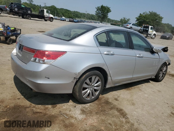2012 Honda Accord EX with VIN 1HGCP2F79CA109405, listed as a Copart auction lot 59390915 with 181,359 mi miles and Salvage title. Bid and sale history available at DreamBid. Image 3.