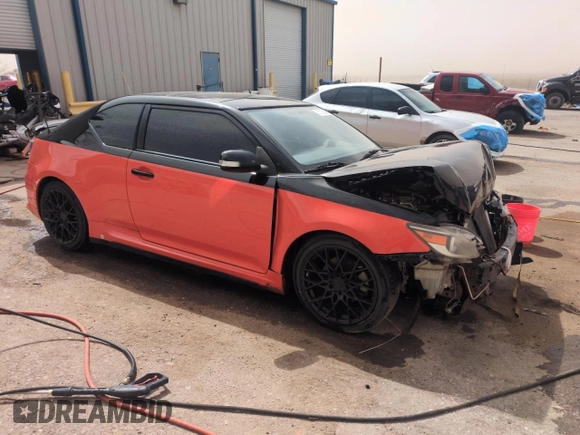 2015 Scion tC with VIN JTKJF5C77FJ008164, listed as a Copart auction lot 51123945 with 190,148 mi miles and Salvage Title. Bid and sale history available at carsss.com. Image 4.