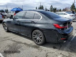 2019 BMW 3 Series 330i with VIN WBA5R1C54KFH09541, listed as a Copart auction lot 48539175 with 88,941 mi miles and Salvage Title. Bid and sale history available at carsss.com. Image 2.