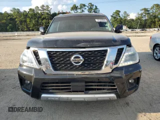 2017 Nissan Armada SV with VIN JN8AY2ND5H9004772, listed as a Copart auction lot 72124634 with 180,117 mi miles and Salvage Title. Bid and sale history available at carsss.com. Image 5.