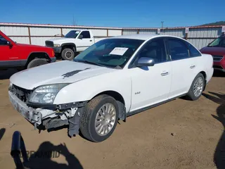 2008 Mercury Sable with VIN 1MEHM40W98G601203, listed as a IAAI auction lot 42039819 with Not Provided miles. Bid and sale history available at carsss.com. Image 2.