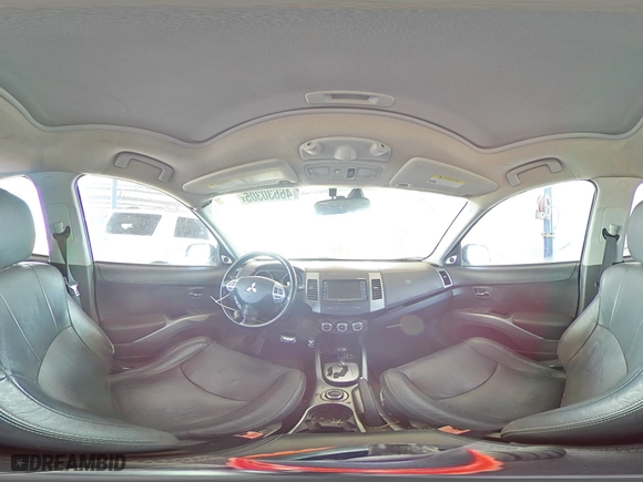 2010 Mitsubishi Outlander GT with VIN JA4JT5AX8AZ005314, listed as a Copart auction lot 46630305 with 145,113 mi miles and Salvage Title. Bid and sale history available at carsss.com. Image 14.