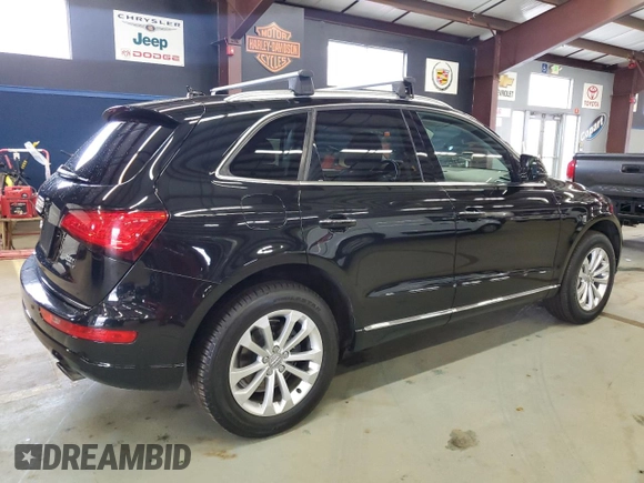 2017 Audi Q5 Premium with VIN WA1C2AFP3HA076541, listed as a Copart auction lot 50119255 with 169,509 mi miles and Clean title. Bid and sale history available at DreamBid. Image 3.