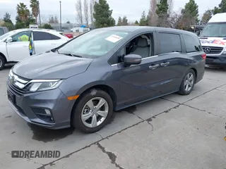 2019 Honda Odyssey EX-L with VIN 5FNRL6H70KB095795, listed as a IAAI auction lot 41535095 with 66,226 mi miles. Bid and sale history available at carsss.com. Image 17.