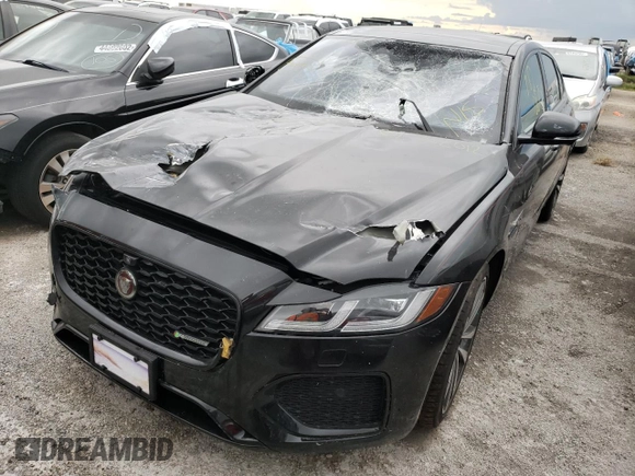 2021 Jaguar XF R-Dynamic SE with VIN SAJBL4GXXMCY88627, listed as a Copart auction lot 62762012 with 0 mi miles. Bid and sale history available at carsss.com. Image 2.