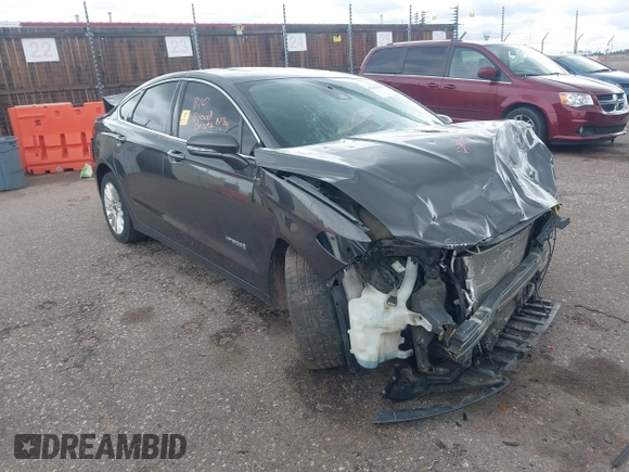 2016 Ford Fusion SE Hybrid with VIN 3FA6P0LU1GR191528, listed as a IAAI auction lot 42283058 with Not provided miles and . Bid and sale history available at DreamBid. Image 1.