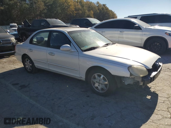 2001 Hyundai Sonata GLS with VIN KMHWF35V11A474934, listed as a Copart auction lot 83633174 with 127,176 mi miles and Clean Title. Bid and sale history available at carsss.com. Image 4.