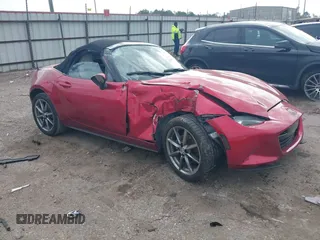 2021 Mazda MX-5 Miata Grand Touring with VIN JM1NDAD79M0454079, listed as a IAAI auction lot 41230199 with 104,783 mi miles and . Bid and sale history available at DreamBid. Image 13.