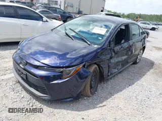 2024 Toyota Corolla LE with VIN 5YFB4MDE4RP174828, listed as a IAAI auction lot 42120859 with 25,941 mi miles. Bid and sale history available at carsss.com. Image 2.