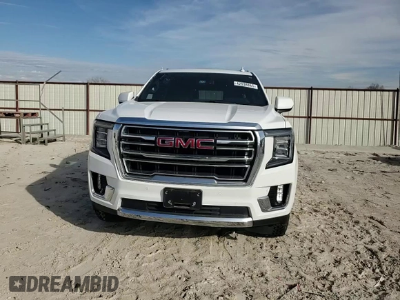 2022 GMC Yukon SLT with VIN 1GKS2BKD4NR349751, listed as a Copart auction lot 42938865 with 55,856 mi miles and Salvage Title. Bid and sale history available at carsss.com. Image 12.