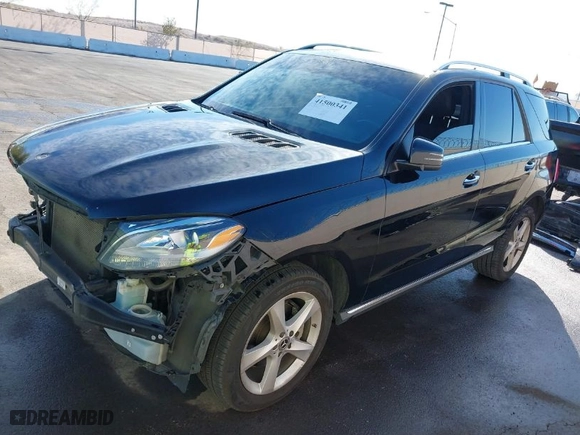 2018 Mercedes-Benz GLE with VIN 4JGDA5JB4JB108778, listed as a IAAI auction lot 41500341 with 81,051 mi miles. Bid and sale history available at carsss.com. Image 18.