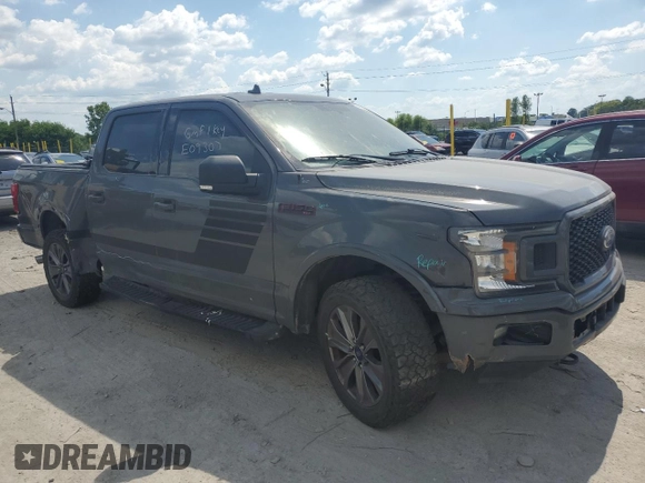 2018 Ford F-150 XL с VIN 1FTEW1EP0JFE09307, выставлен на аукционе Copart как лот 63623455 с пробегом Не указан миль и Чистый • Clean title. История ставок и продаж доступна на DreamBid. Изображение 4.