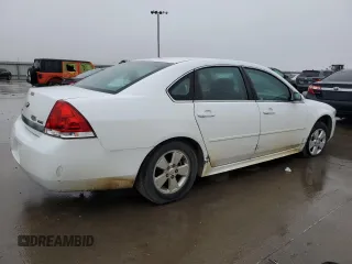 2011 Chevrolet Impala LT Fleet with VIN 2G1WG5EK8B1126510, listed as a Copart auction lot 45324565 with 126,770 mi miles and Salvage Title. Bid and sale history available at DreamBid. Image 3.