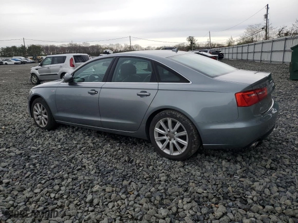 2013 Audi A6 3.0T Premium Plus with VIN WAUGGAFC7DN015375, listed as a Copart auction lot 52260285 with 131,714 mi miles and Clean Title. Bid and sale history available at carsss.com. Image 2.