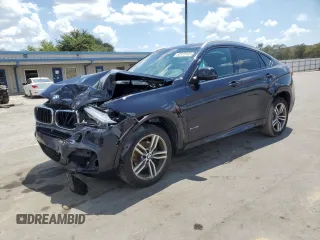 2016 BMW X6 xDrive35i with VIN 5UXKU2C57G0N79187, listed as a Copart auction lot 52973103 with 95,625 mi miles. Bid and sale history available at carsss.com. Image 1.