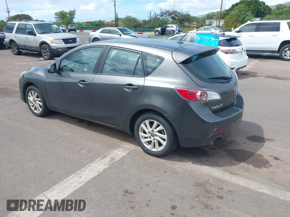 2013 Mazda 3 i Touring with VIN JM1BL1LP1D1831215, listed as a IAAI auction lot 41829352 with 26,986 mi miles and . Bid and sale history available at DreamBid. Image 3.
