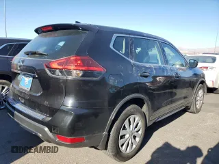 2017 Nissan Rogue SV with VIN 5N1AT2MT1HC890705, listed as a Copart auction lot 44070595 with 89,411 mi miles and Salvage Title. Bid and sale history available at carsss.com. Image 3.