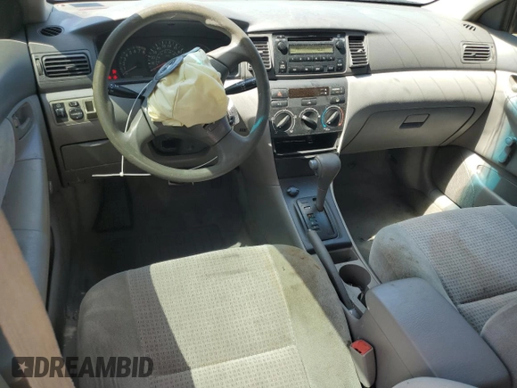 2007 Toyota Corolla CE with VIN 2T1BR32E17C829071, listed as a Copart auction lot 62210305 with 144,968 mi miles and Salvage title. Bid and sale history available at DreamBid. Image 8.
