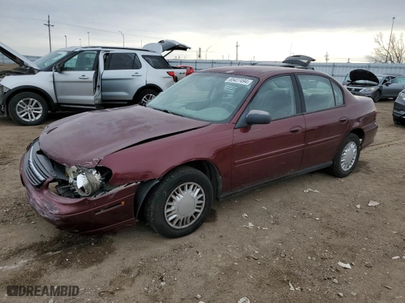 2001 Chevrolet Malibu with VIN 1G1ND52J516172867, listed as a Copart auction lot 85427494 with 192,593 mi miles and Salvage Title. Bid and sale history available at carsss.com. Image 1.