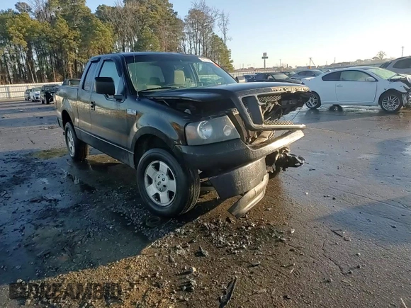2006 Ford F-150 STX with VIN 1FTRX12W26FA78974, listed as a Copart auction lot 42777585 with 215,430 mi miles and Salvage Title. Bid and sale history available at carsss.com. Image 11.