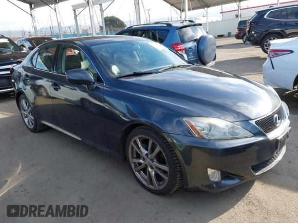 2008 Lexus IS 250 with VIN JTHBK262482061812, listed as a IAAI auction lot 41857127 with 129,361 mi miles and . Bid and sale history available at DreamBid. Image 1.