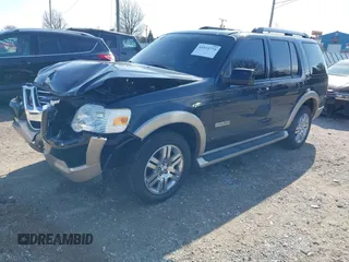 2006 Ford Explorer Eddie Bauer with VIN 1FMEU74886UA85251, listed as a IAAI auction lot 41914774 with 141,516 mi miles and . Bid and sale history available at DreamBid. Image 2.