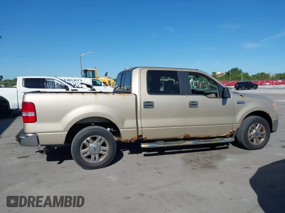 2008 Ford F-150 XLT with VIN 1FTPW12V68FB88382, listed as a IAAI auction lot 41737462 with 144,174 mi miles and . Bid and sale history available at DreamBid. Image 13.